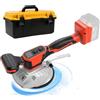 ConBlom Vibratore Per Piastrelle Compatibile Con Milwaukee 18V Batteria, Vibratore Per Piastrelle Con Ventosa Da 5, 8 Marce, Velocità Regolabile, Capacità Di 60 Kg (Batteria Non Inclusa)