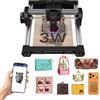 ATOMSTACK SWIFT MINI 3W Macchina per incisione Laser Modello Base Completamente Preinstallato Incisore Laser Fai da Te Superficie di Incisione145×135mm Precisione di 0,04 mm Per Legno, Artigianato