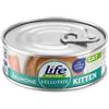 Life Cat Natural Vellutate Kitten Salmone 70gr