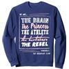 The Breakfast Club Breakfast Club We Are... Club Roster Felpa, Unisex per Adulti, Nero, L