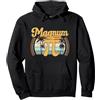 Pi Day Gift Math Teacher Students Clothi Magnum Pi Math Pi Giorno Retro Felpa con Cappuccio, Unisex per Adulti, Nero, M