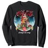 Coca Cola Santa All'albero di Natale Felpa, Unisex per Adulti, Nero, L