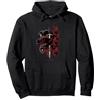 Game of Thrones Targaryen Dragons Felpa con Cappuccio, Unisex per Adulti, Nero, XXL