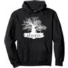 Harry Potter Always Felpa con Cappuccio, Unisex per Adulti, Blu Reale, S