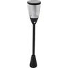 REV LUMUS 170 Lampada solare da giardino, lampada da terra con sensore di movimento, illuminazione da giardino, 200 lm, 3000 K, 2 W, IP65, nero
