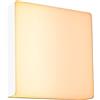 Paulmann 94843 Appl. estern. LED Smart Home Zigbee Azalena rilevatore movimento sensore alta frequenza IP44 250x97mm Tunable Warm 8,5W 700lm 230V bianco