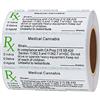 HYBSK Hylabelest Compliant Identification RX Medical Strain Etichette adesive per vasi medici conformi allo stato (tipo 2)