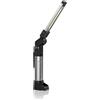 HOTLIGH lampada da lavoro - 800 lumen torcia led ricaricabile con design pieghevole multifunzionale, 2200 mAh lampada officina, 3 modalità di illuminazione luce led ricaricabile, 1 confezione