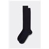 Calzedonia Calze Lunghe Fantasia Uomo Blu
