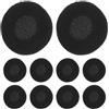 HOMSFOU 10 Pezzi Cuffie Orecchio Copre Cuscinetti Cuscini 40 Mm Earpad Earbud 40 Mm Orecchio Cuscino Schiuma IntraAcolari Schiuma Auricolari Consigli Earpad Cusion Cover Ear Pad 40 Mm