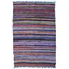 GURU SHOP Guru-Shop Tappeto Patchwork Leggero, Trapunta Patchwork 100x160 cm - Blue-multi, Cotone, Tappeti e Tappetini