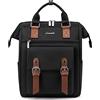 LOVEVOOK Zaino Donna Borsa Firmato, Impermeabile Zainetto Donna Antifurto Elegante Borse Zaini Desigual per Lavoro Viaggio