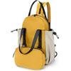 Outplea Zaino Casual Donna Piccolo, Nailon Zaino Scuola Distaccabile Impermeabile, Zainetto Sportivo Multitasche, Leggero Zaino Sportivo Viaggio Ragazze per Uso Quotidiano Universitario, Giallo
