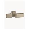 String Furniture Set di 3 scatole portaoggetti per String System