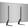 BONTEC Supporto Piedistallo TV per Schermi LED LCD Plasma da 22-65 Pollici, Supporto da Tavolo Universale per TV Max VESA 800x400 mm, Altezza Regolabile, Capacità di Carico fino a 50 kg