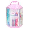 ColorBaby Beauty Love Gioielli Creative, Valigetta per Bambini con Perline, cordini e Accessori, Kit per Creare collane e Braccialetti, Organizer con Scomparti, Artigianato +5 Anni (39433)