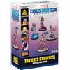 Asmodee Atomic Mass Games | Marvel Crisis Protocol Xavier Students Affiliation Pack | Giochi Di Miniature, 4 Eroi X Men, Character Stat Cards, Team Tactic Cards | 2 Giocatori | 90 Minuti