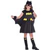 amscan 9906196EU - Costume da Batgirl classico per Halloween, età 3-4 anni