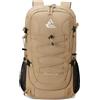 Bseash 40L Zaino da trekking leggero e impermeabile con copertura antipioggia, zaino da viaggio sportivo all'aperto per ciclismo, sci, campeggio, arrampicata