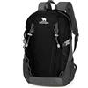 Outplea 30L Zaino Trekking Uomo Donna, Zaino Escursionismo con Tasca Posteriore, Zaini da Campeggio Leggero, Zaini Sportivo per Viaggio Moto Montagna, Nero