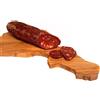 sapori mediterranei Salamino Piccante Calabrese 300g - Salame Piccante - Ideale Per Piadine, Aperitivo, Panini - Sottovuoto
