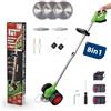 Genius Rotorazer - Set di attrezzi da giardino 8 in 1, 23 pezzi