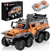 Mould King 13088 Telecomandato veicoli off-road SUV blocchi di pinza Avtoro Shaman 8×8 veicolo off-road blocchi con motore per adulti 14+(3062 parti)