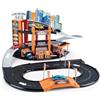 Majorette - Garage Motor City Plus - 1 veicolo incluso, ascensore + officina meccanica, prodotto in Francia 20580300, multicolore