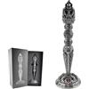 willmove Wand Dice Dadi a bacchetta magica 7 in 1 per DND Dungeons and Dragons, dadi in metallo Fidget Spinner per D20 D12 D10 D8 D6 D4 D% collezione Goblin (nero)