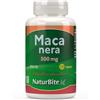 naturbite Maca Nera 500 mg, 60 compresse, NaturBite. Estratto di radice di Maca Nera altamente concentrato, favorisce la resistenza e fornisce energia.
