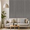 Chingcoo Pannelli acustici autoadesivi 300 x 40 cm, effetto legno 3D, pannello parete a lamelle per parete e soffitto, isolamento acustico, facili da installare, soggiorno, camera da letto, ufficio (GS004)