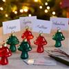 Talking Tables Segnaposto Vetro Funghi Set 6 Pezzi Natale Matrimoni Festa Tavola