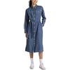 Lee Essential Dress Vestire, Dipped Blue, Large Donne