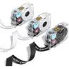 Phomemo A30/P15 Etichette Adesive a Trasferimento Termico,15mm*5m 3 rotoli