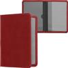 kwmobile Custodia in pelle PU per Libretto Circolazione Auto - Cover Portalibretto con Scomparti per Tessere Patente - Foderina Porta Documenti viola bordeaux
