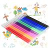 AYHYHLJZJ 16 ricariche cancellabili da 0,7 mm, compatibili con Pilot FriXion Ball, Clicker, Slim ed Eberhard Faber, 8 colori vivaci: blu, nero, rosso, verde, viola, magenta, arancione, azzurro
