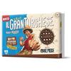 Colussi Il GranTurchese Cacao e Cioccolato - Limited Edition Dedicata a One Piece, Biscotti Frollini con Buchi, Senza Lattosio, Packaging con Carta Certificata FSC da 340g, 6 Confezioni da 57g