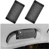 JNNJ 2 Pezzi Copertura per Maniglia Sicurezza Auto, Bling Auto Sicurezza Maniglia Copertura, Copri Maniglia per Tetto Auto Cristallo, Autos Accessori Decorazioni Automobilistiche(Diamanti Bianchi)