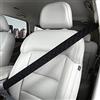 HighnessHwoo Morbido e comodo copricintura per auto, per adulti, bambini, donne, adolescenti e uomini, cuscini per cinture di sicurezza, per camion, SUV, spalla, per Toyota, Honda, decorazioni, 1 pezzo nero