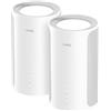 Cudy Tri-Band WiFi 7 BE11000 Sistema Mesh per tutta la casa, 6-Stream 10 Gbps, 4 porte × 2.5G, MU-MIMO, Multi-VPN, Cudy APP, Smart Antenne interne, M11000 Confezione da 2