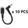 helpers lab Femmina 7,4 x 5,0 mm per 4,5 x 3,0 mm maschio caricabatteria adattatore cavo di alimentazione convertitore per HP Stream Spectre Pavilion Envy EliteBook Split Chromebook EliteBook Folio -10 PACK