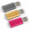 WISEORANGE 4GB Chiavetta USB 3 Pezzi Pen Drive 4GB WISEORANGE Metallo USB2.0 Unità Memoria USB per PC, Laptop,TV con Luce LED (3 colori)
