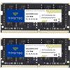 Timetec 32GB KIT(2x16GB) DDR4 2133MHz (PC4-2133P) PC4-17000 SODIMM RAM per laptop, notebook, mini PC e computer All-in-One - Non-ECC Unbuffered, 260 pin, 1,2V CL15 modulo di memoria