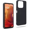 REY Cover in Gel TPU Nera per MOTOROLA MOTO G15 - MOTO G15 POWER - MOTO G17 - MOTO G17 POWER, Ultra Sottile 0,33 mm, Morbido Flessibile, Custodia Silicone