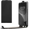 kwmobile Cover compatibile con Samsung Galaxy A56 5G - Custodia verticale Flip Case Cover in simil pelle - con linguetta calamita