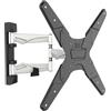 RICOO Supporto TV parete S3244 Girevole Inclinabile Televisore 32-55 (81-140 cm) Staffa universale Televisione LED/LCD/Curvo VESA 75 x 75-400 x 400