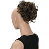 CAISHA Chignon Pezzo Di Capelli Treccia Chignon Chignon Hepburn Cravatta Per Capelli Updos Marrone HK109