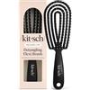 Kitsch Spazzola Districante Flessibile per Capelli - Nero