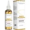 New Cover Nutre profondamente l'olio per capelli al rosmarino e fieno greco, 120 ml, tutti i tipi di capelli, formula volumizzante e rinforzante