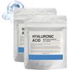 Nurvidis Maschera Viso All'acido Ialuronico in Polvere Professionale - 2 Pezzi, Maschera Gel Idratante E Levigante, Formula Naturale per Pelli Disidratate, Anti-Età E Riparazione Della Pelle